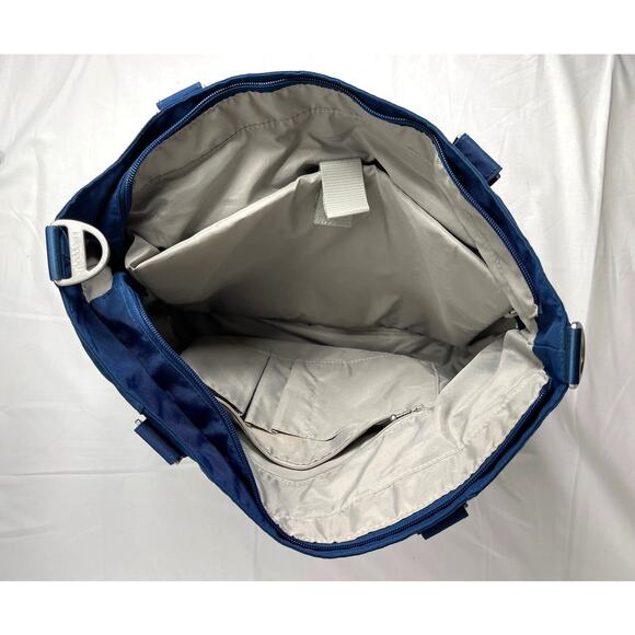 Baggallini Navy Women's Boulevard Laptop Tote Large, Padded, No Shoulder Strap - Picture 5 of 5